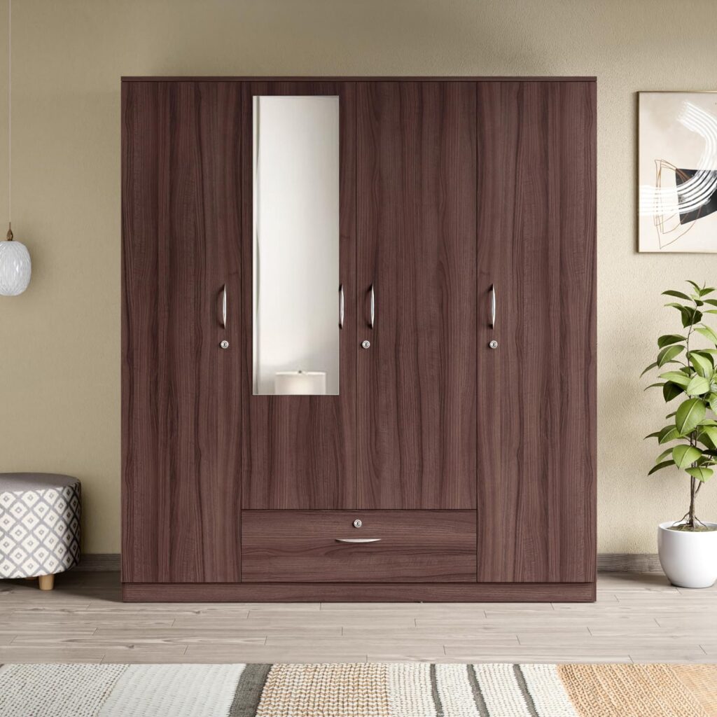 Interio by Godrej Wardrobe EWA 4-Door